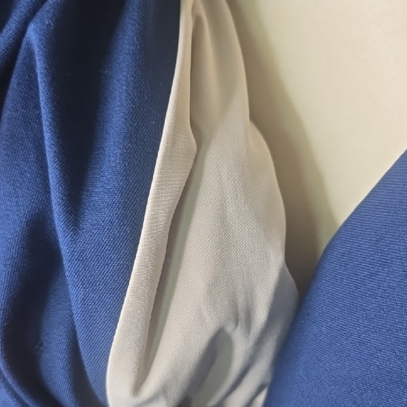 41 Hawthorn Plus Size 3X Women's Navy Trench Coat Top NWOT - Picture 9 of 9